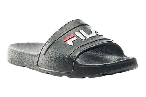 Chinelo Masculino Fila Sleek Slide  Preto/branco/vermelho