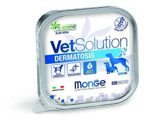 Pate Para Perros Monge Grain Free Dermatosis 150 G