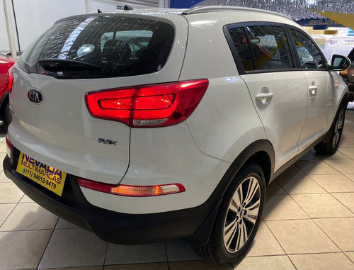 Imagem 6 de 15 de Kia Sportage 2015 2.0 Flex Lx Completa Automática Branca