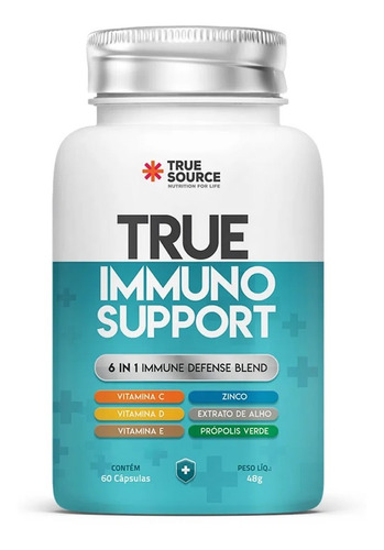True Immuno Support - 60 Cápsulas