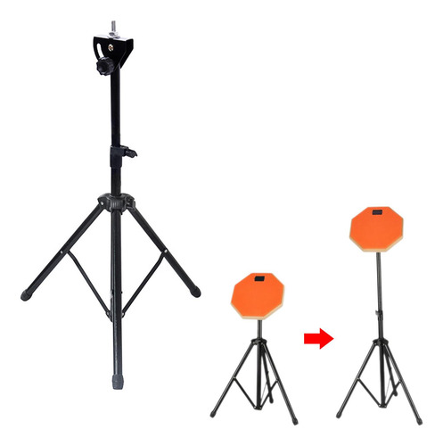 Soporte De Tambor Tonto De 8 Pulgadas, Soporte Triangular