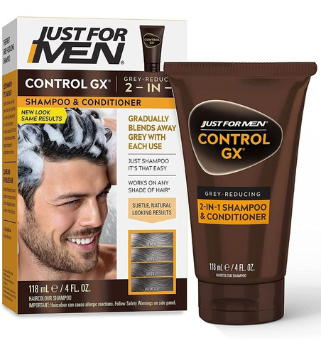 Just For Men Control Gx 2 En 1 Shampoo & Acondicionador 
