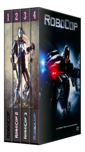Robocop - Saga Completa (1987-2014) - Dvd (4 Films)