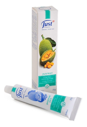 Imagen 1 de 7 de Swiss Just Jackfruit Crema Blanqueadora De Piel Con Jaca 25g