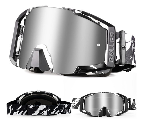 Gafas De Motocross Para Adultos, Con 3 Capas De Espuma Suave