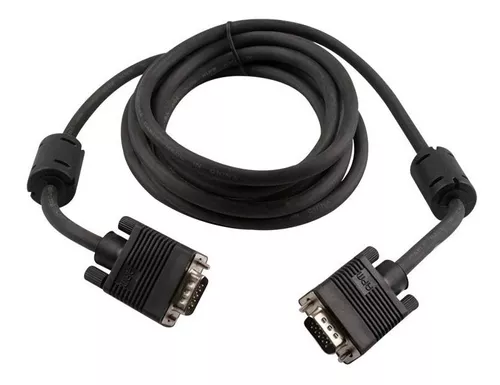 Cable Vga Largo 1.5 Metro Macho A Macho Monitor Pc Proyector - JM