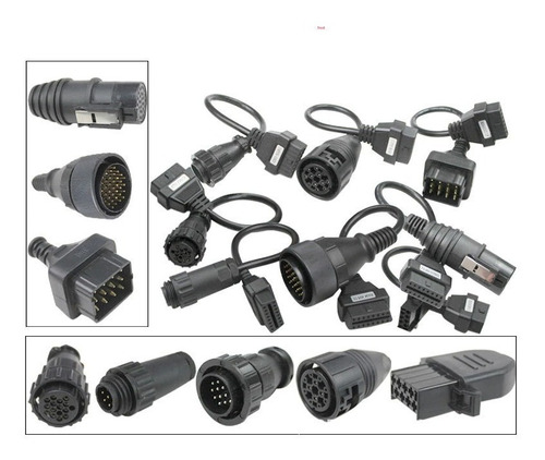 Juego De Cables Camion Scanner Autocom O Delphi Universales