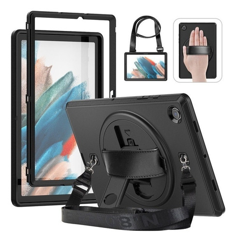 Funda Para Galaxy Tab A8 10.5 Seymac Niños Protección Sólida