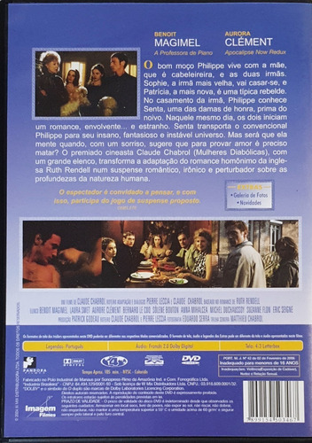 Dvd A Dama De Honra Benoit Magimel Claude Chabrol Original