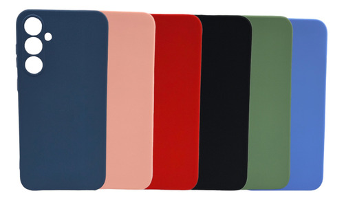 Funda Para Samsung S23 Fe Silicona Colores + Hidrogel Matte