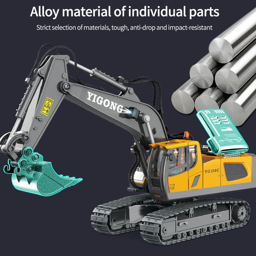 1:20 Rc Excavator 2.4g Rem Control Ingeniería Coche