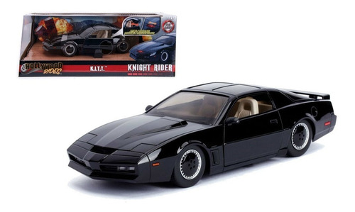 Kitt Knight Rider El Auto Increíble Jada Escala 1:24 Con Luz