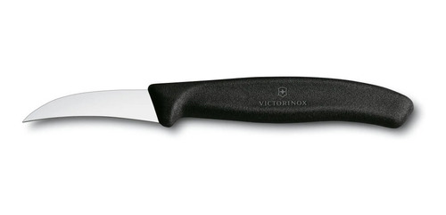 Cuchillo Torneador Victorinox Negro Hoja 6cm 6.7503