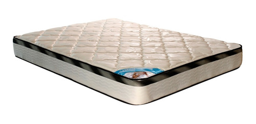 Colchon Queen Size 2 Plazas Y Media Inducol Onix 160 X 200 Resortes Bonnell 22,5 Cm Altura