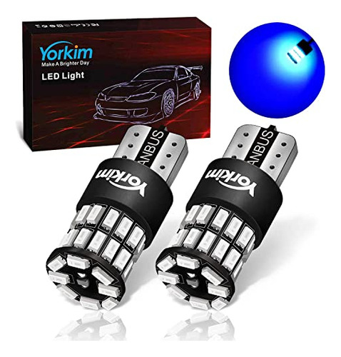 Yorkim 194 Led Bulb Blue Error Gratis T10 Led Bulbs 168 Led