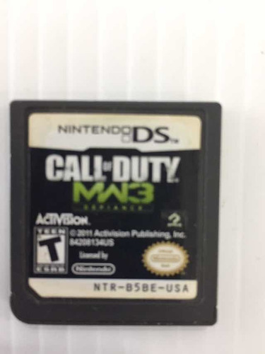Call Of Duty Mw3 Nintendo Ds