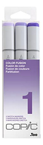 Rotuladores Copic Fusion Sketch, Cscf 1, 3 Unidades.