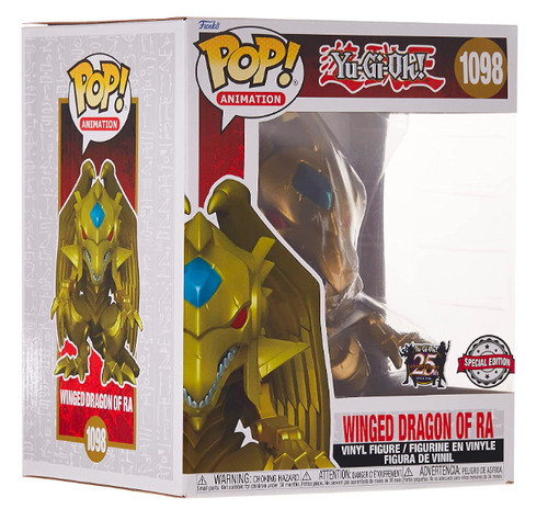 Funko Pop  Yu Gi Oh - Dragon Alado De Ra 1098