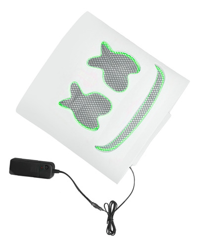 Máscara Led Para Dj, Festival De Música, Casco Emisor De Luz