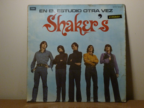 Disco Lp Vinilo Los Shakers En El Estudio Otra Vez Impecable