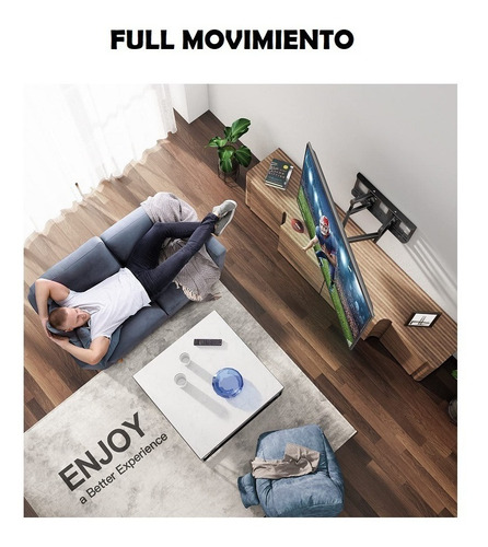 Rack Soporte Móvil Plegable Tv Led, Smart De Doble Brazo!!!!