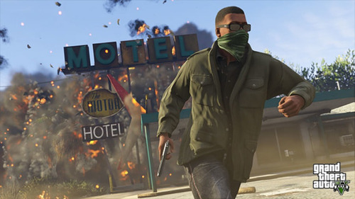 Grand Theft Auto V Premium Edition Rockstar Games PS4 Físico