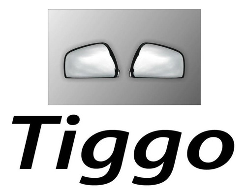 Imagen 1 de 3 de Retrovisores Cromados Chery Tiggo Importado !!!