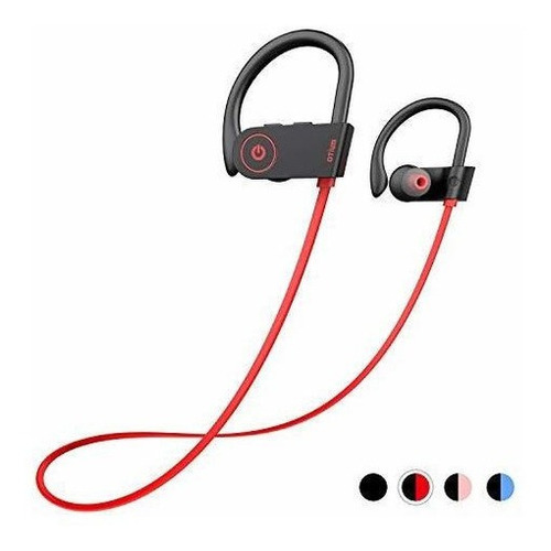 Otium Auriculares Bluetooth, Auriculares Inalámbricos Ipx7 A Color Apple red