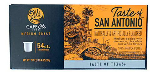 Set De 4 Café Ole H.e.b. Sabor San Antonio