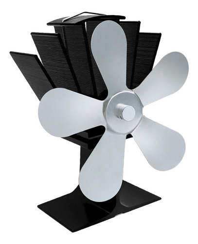 5 Palas Ventilador Estufa 5 Aspas Funcionamiento Silencioso Ventilador Estufa de Energ/ía T/érmica Ecofan para Estufa de Le/ña//Chimenea//Gas//Pellets//Madera//Troncos