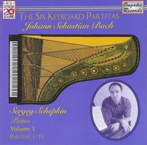 Cd:j.s. Bach: Six Keyboard Partitas 1