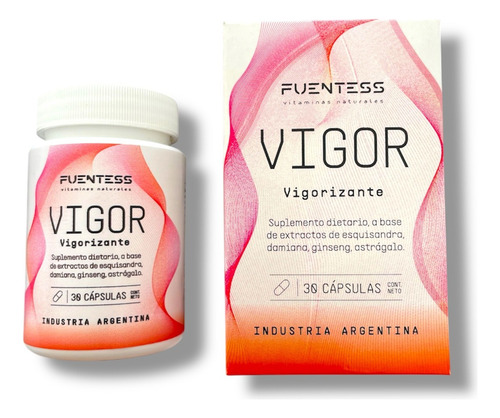 Vitamina Vigorizante A Base De Ginseng X 30 Cap Fuentess