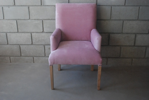 Imagen 3 de 6 de Silla Sillon Cabecera Puntera Apoyabrazos Antimanchas Panne
