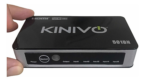 Conmutador Hdmi Kinivo 501bn 5 Input 1 Out + Control