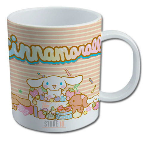 Taza, Tazon Mug, Cinnamoroll, Perrito, Hello Kitty, 330cc