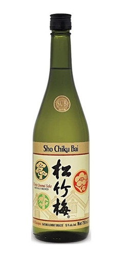 Sake Sho Chiku Bai Botella 750ml.