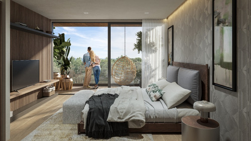 Departamento En Venta En Playa Del Carmen, Macondo Playacar, Penthouse Lleno De Lujo