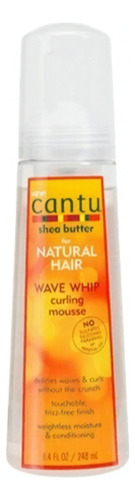 Cantu Wave Whip Curling Mousse Espuma 248ml Rizos Rulos