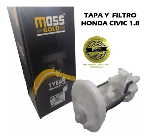Tapa Y Filtro Bomba Gasolina Honda Civic Emotion 1.8 06 / 09