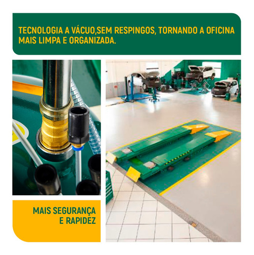 Imagem 3 de 5 de Coletor De Óleo Com Carrinho 70 Litros Oficina Mecânica