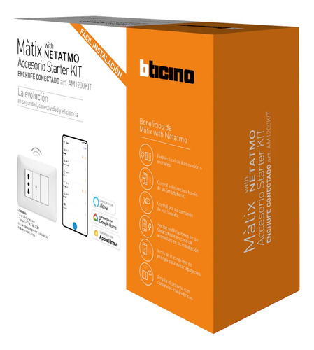 Kit Enchufe Conectado Complemento Màtix With Netatmo Homekit