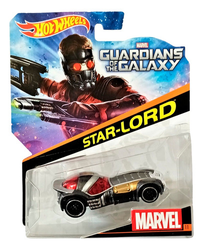 Hot Wheels Star-lord Guardians Of Galaxy Marvel 1:64