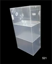 Comprar Vitrina Exhibidor Acrilico Con Puertas Corredizas