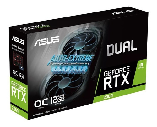 Tarjeta De Video Asus Rtx 2060 Evo Oc 12gb G6 192bit Pcie3.0