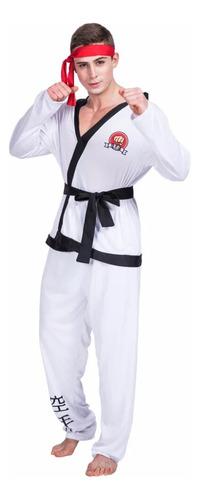 Disfraz De Boxeador De Karate Para Hombre, Disfraz De Samurá