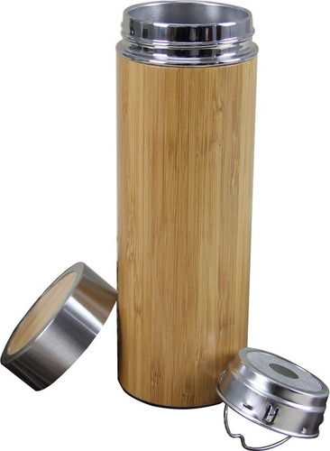 Termo Aspecto Bamboo Para Bebidas Calientes