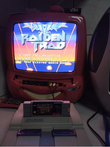 Jogo Super Nintendo Raiden Trad Original 