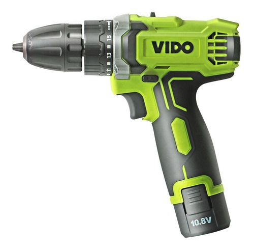 Imagen 3 de 10 de Taladro Inalámbrico Vido 12v Con Maleta Y Accesorios