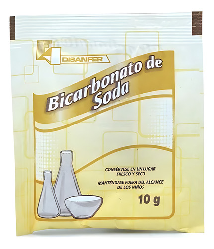 Bicarbonato De Soda 20 Sobres 10 G.