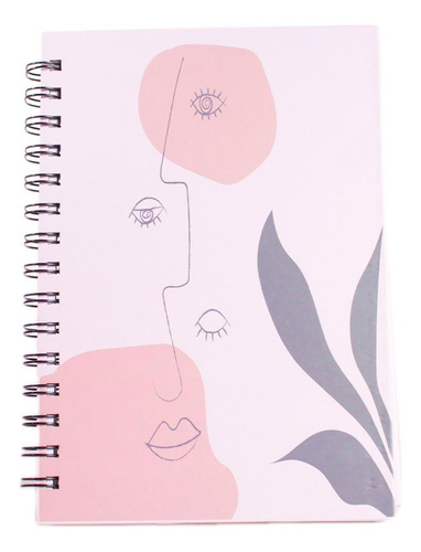 Libretas Diseños Variados Anillada Tipo Cuaderno A5 100pg